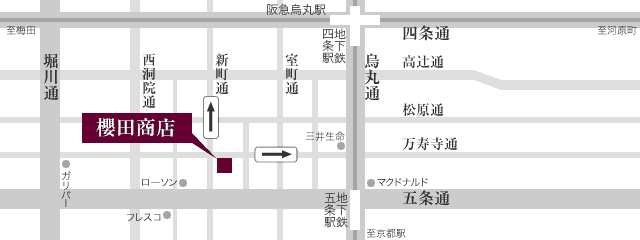 桜田商店付近図